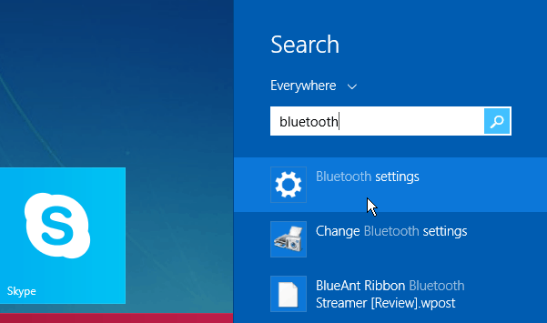 Bluetooth meklēšana Windows