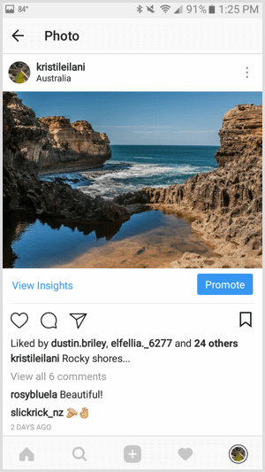 Instagram reklāmas rada reklāmas ar lietotni