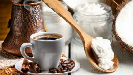 Kafijas recepte, kas palīdz zaudēt svaru! Kā pagatavot kafiju no kokosriekstu eļļas?