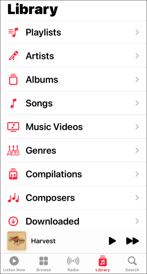 bibliotēka pievienojiet savu mūziku Apple mūzikai