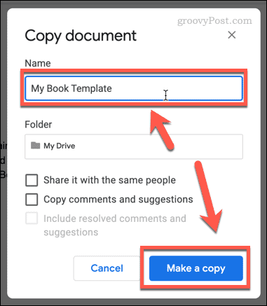 izveidot dokumenta kopiju google dokumentos
