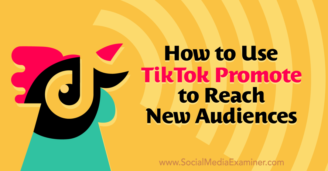Kā izmantot TikTok reklamēšanu, lai sasniegtu jaunas mērķauditorijas sociālo mediju eksaminētājā.