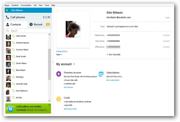 Skype 6.1 Windows atjauninājums ietver Outlook integrāciju