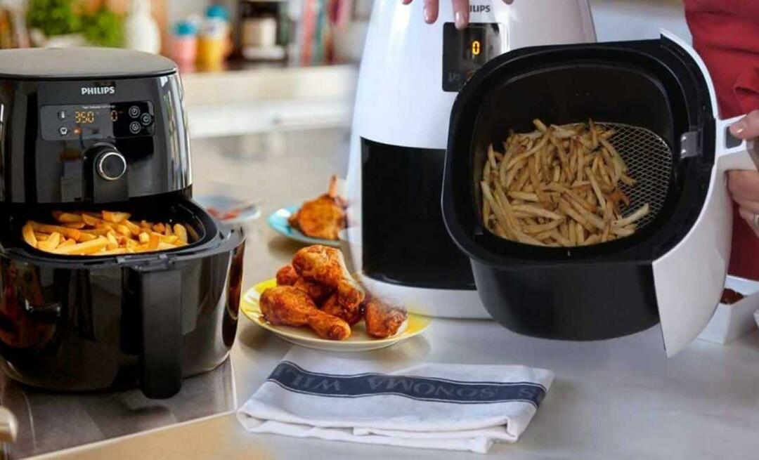 Kā lietot Airfryer? Kā vadīt Airfryer? Izmantojot karstā gaisa ceptuvi, kas nesatur eļļu