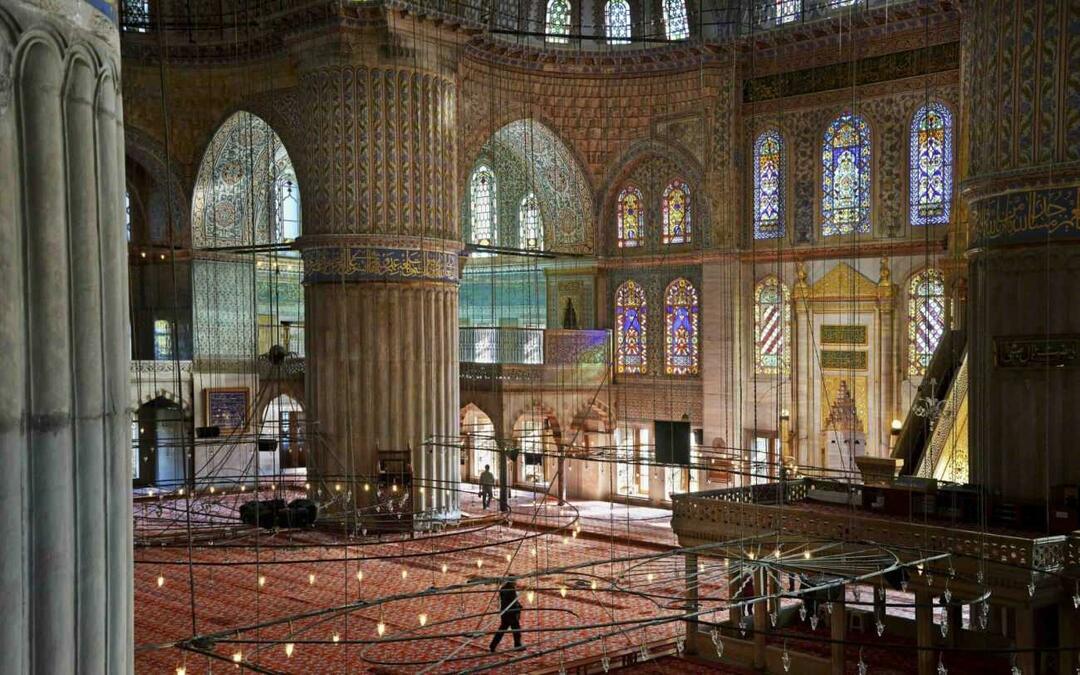Sultanahmet mošejas iezīmes