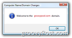 Windows Vista pievienojieties Active Directory AD domēna sagaidīšanas ekrānam