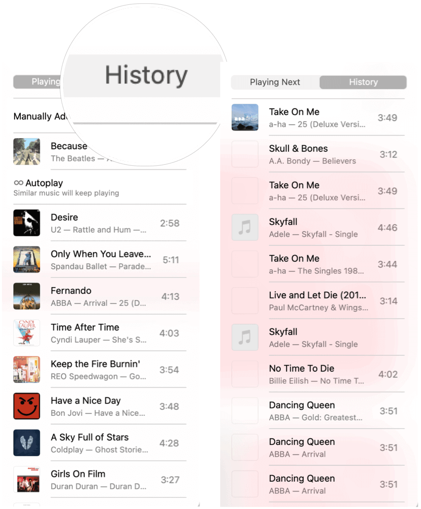 Apple mūzikas vēsture
