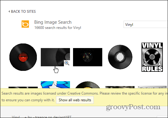 Bing attēlu meklēšana