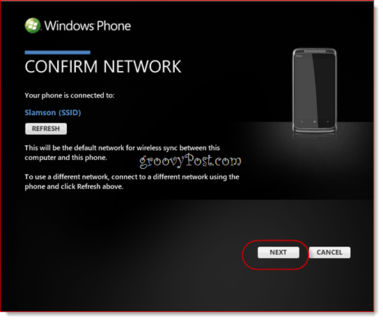 Windows Phone 7 bezvadu sinhronizācija ar Zune
