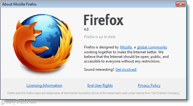 Firefox 4 ir atjaunināts