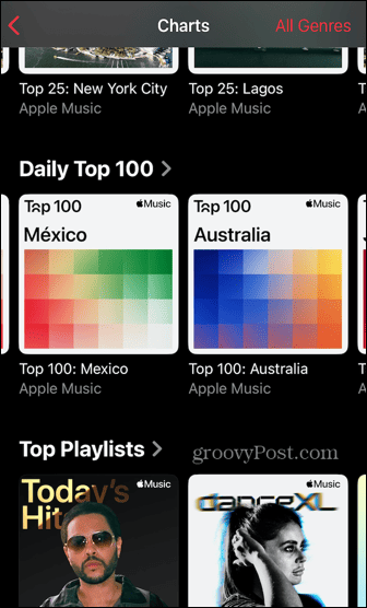Apple mūzikas topu 100 populārākie