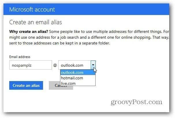 Microsoft izbeidz Outlook.com saistītā konta atbalstu aizstājvārdiem