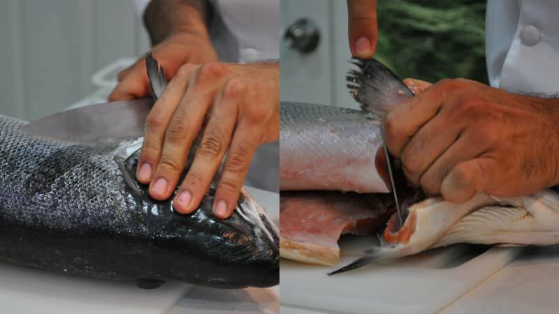 Kā tīrīt jūras asari? Kurš nazis tiek izmantots, atverot zivis?