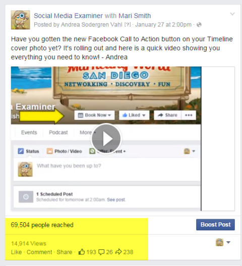 sociālo mediju pārbaudītāja video ieraksts facebook