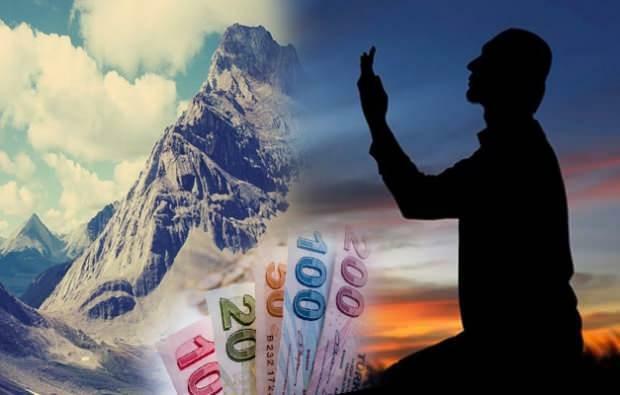 Lūgšana samaksāt parādu līdz kalnam