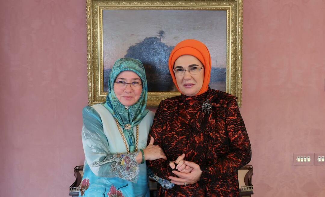 Pirmā lēdija Erdogana tikās ar Malaizijas karalieni!