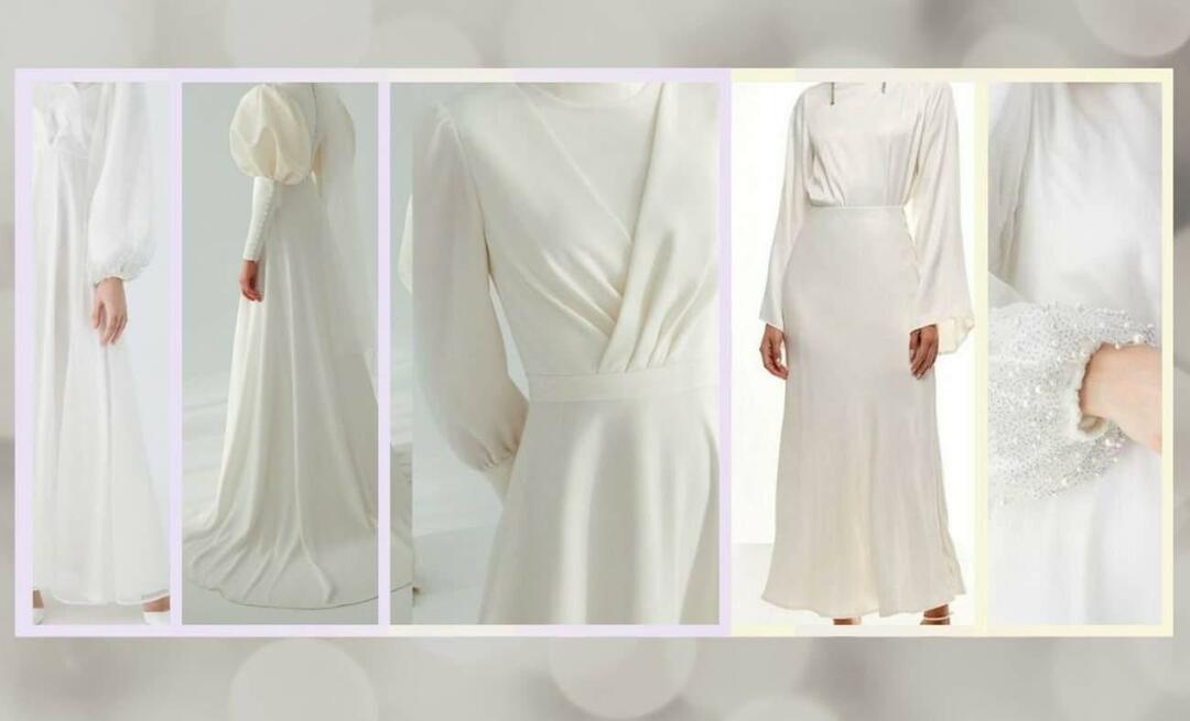 Kādi ir 2023. gada hidžabu vienkāršo kāzu kleitu modeļi? Moderni un eleganti hidžabu kāzu kleitu modeļi
