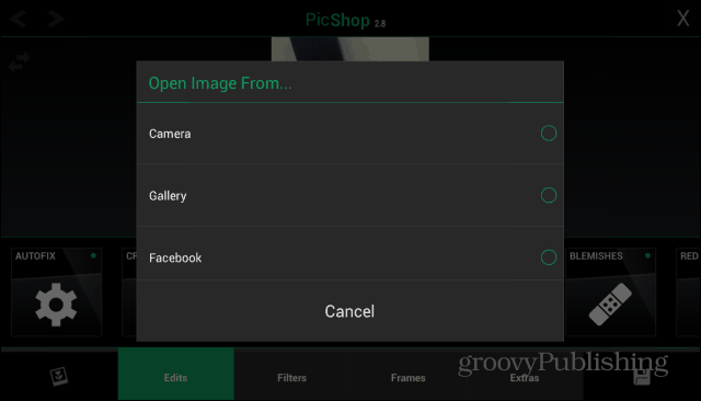 PicShop Android ielādes attēls