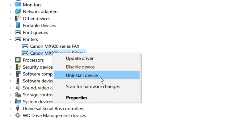 atinstalēšanas labojuma printera diskdzinis nav pieejams operētājsistēmā Windows 11
