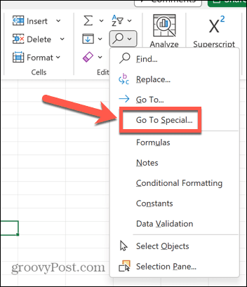 excel dodieties uz īpašo