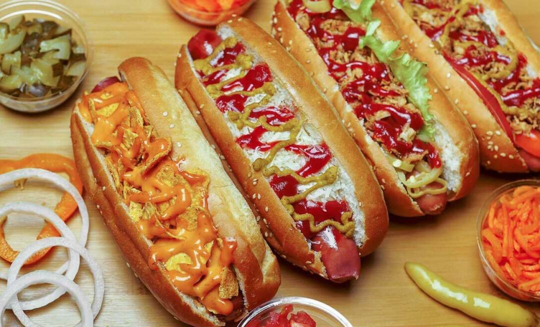 Ko liek hotdogā? Kā pagatavot īstu hotdogu?