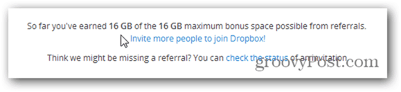 dropbox palielina nosūtīšanas prēmiju līdz 16 GB