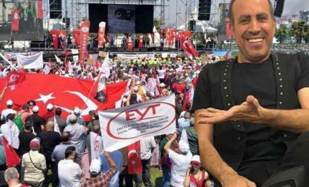 Haluks Levents uzrunāja EYT biedrus pēc Erdoana paziņojuma! "Ar savu pirmo algu..."