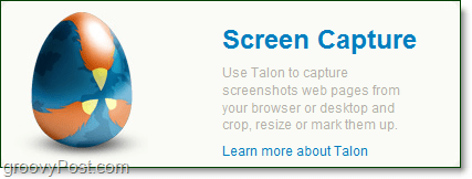 Talon ir pārlūka papildinājums ekrānuzņēmumu uzņemšanai