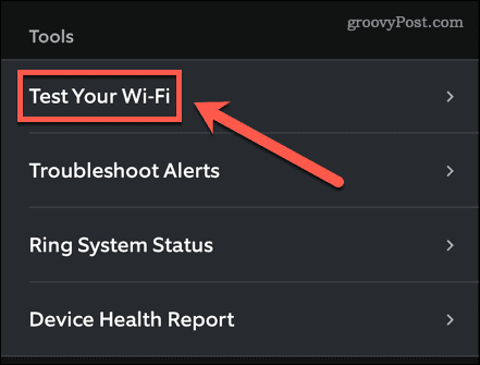 zvana pārbaude wifi