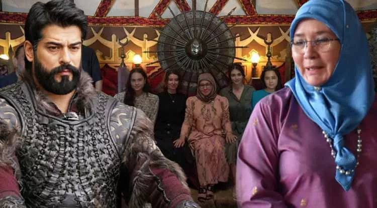 Malaizijas karaliene, izrādās, ir Establishment Osman fane: jūs sniedzat vēstures stundas katrā epizodē