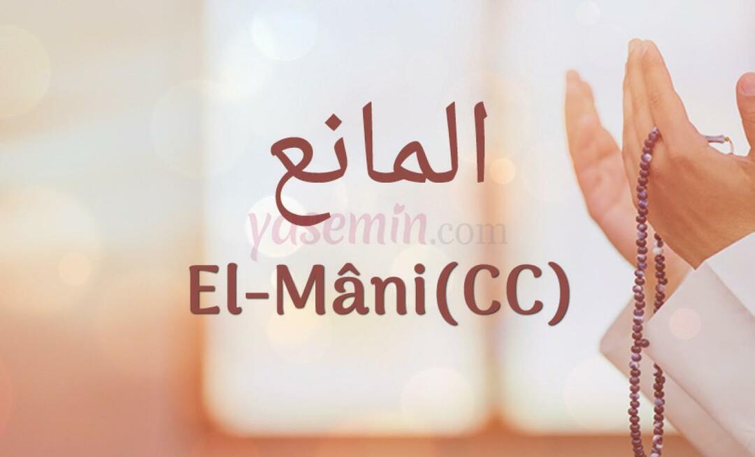 Ko nozīmē Al-Mani (c.c)? Kādi ir Al-Mani tikumi?