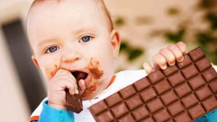 Vai mazuļi var ēst šokolādi? Šokolādes piena recepte mazuļiem