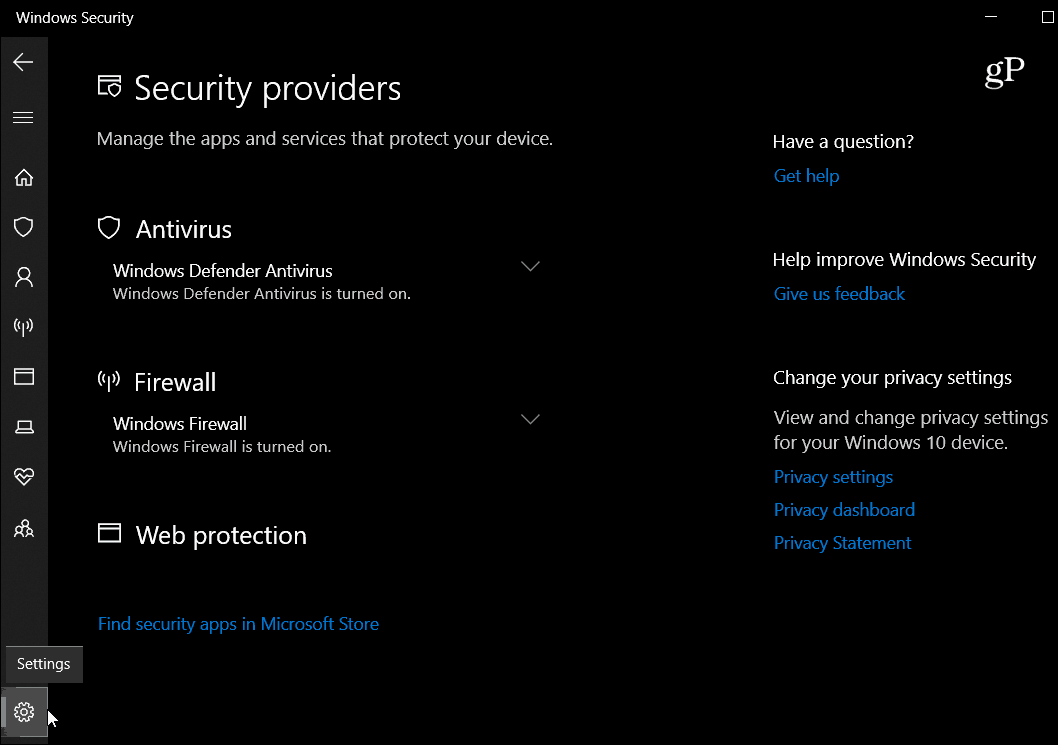 Jaunumi ar Windows 2018. gada 10. oktobra atjaunināšanas drošības iestatījumiem