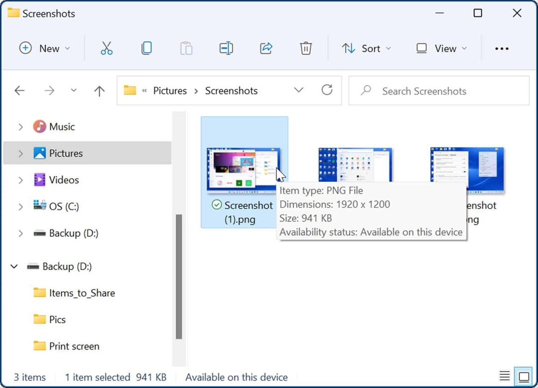saglabāt ekrānuzņēmumu Attēli var izveidot ekrānuzņēmumu operētājsistēmā Windows 11