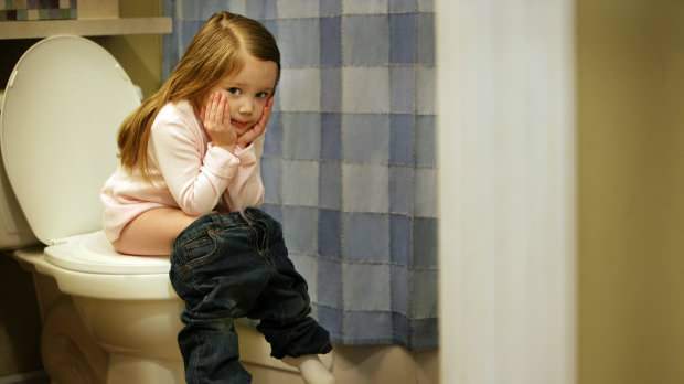 Kā tualetes apmācība tiek dota bērniem?