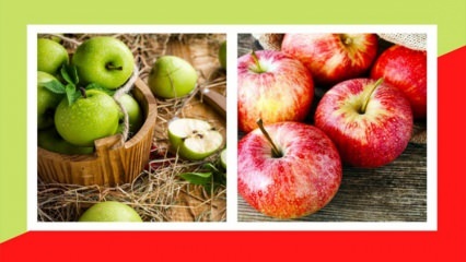 Vai zaļie un sarkanie āboli pieņemsies svarā? Novājēšana ar edematozo zaļo ābolu detoksikāciju