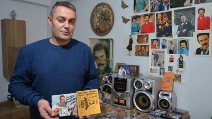 Orhans Gencebejs ar savu mīlestību pārvērta savu māju par muzeju! Darba kārtībā bija plakāti un albumi