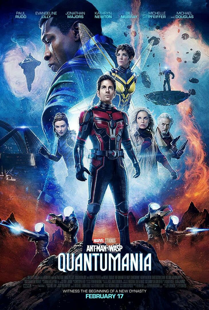 Filmas Ant-Man and the Wasp: Quantumania plakāts