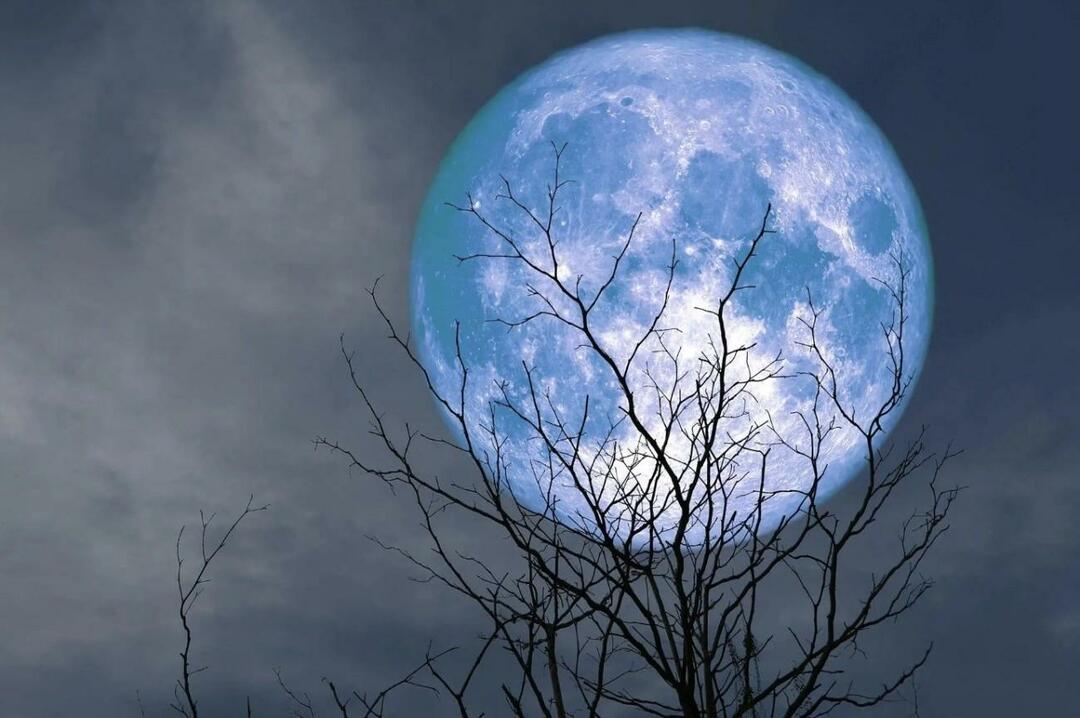 Kas ir zils mēness