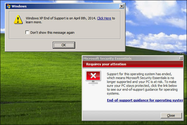 Microsoft atjaunina XP drošības pamatnoteikumus ierobežotu laiku