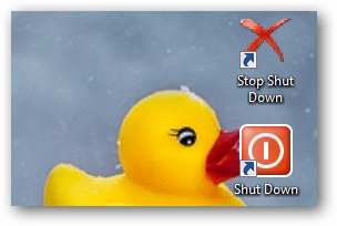 izslēgšanas poga uz Windows 8 darbvirsmas