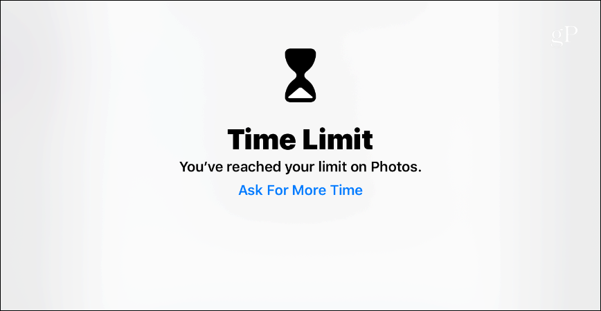 Laika ierobežojuma ekrāna laiks iOS 12 iPad