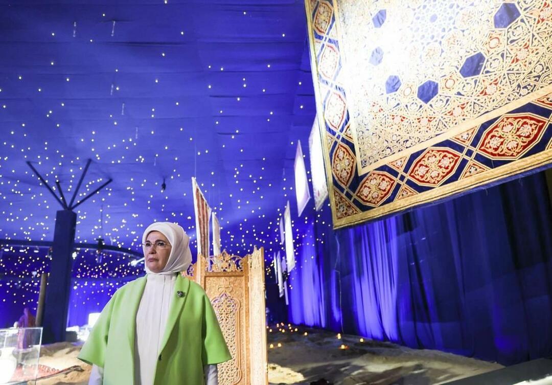 Emine Erdogan apceļoja Expo izstāžu zonu Samarkandā