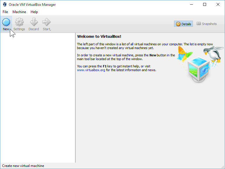 01 Izveidojiet jaunu virtuālo mašīnu (Windows 10 instalēšana)