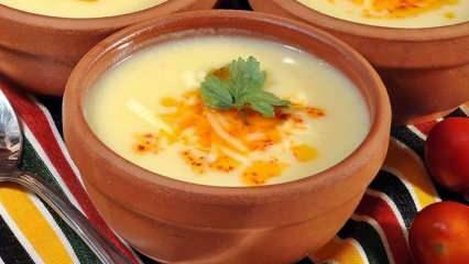 Kā pagatavot piena kartupeļu zupu recepte? Praktiska un garda piena kartupeļu zupa