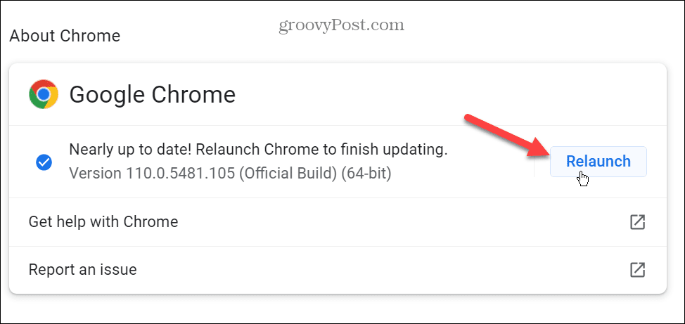 Google Chrome kļūdas kods STATUS_BREAKPOINT