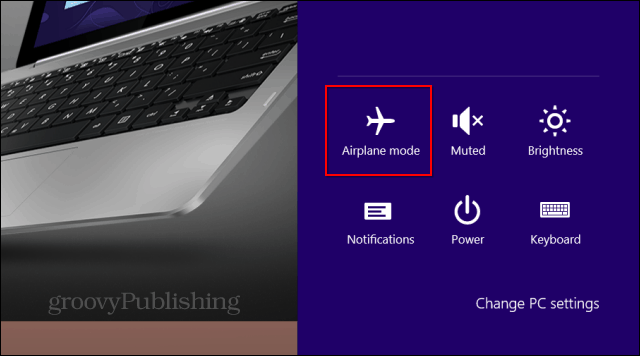 Windows 8.1 lidmašīnas režīma ikona