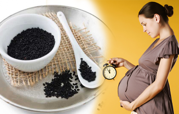 Melnās sēklu pastas recepte grūtniecības laikā