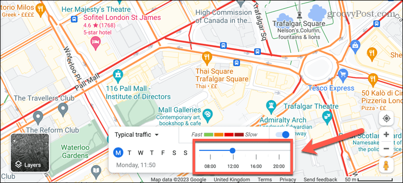google maps tipiskais satiksmes laiks