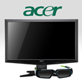 Acer atbrīvot monitoru ar iebūvētu 3D uztvērēju
